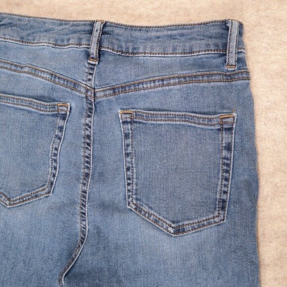 ASOS Women's Stretch Skinny Jeans Blue Denim High Rise 28/36 Actual US 26x32 - Picture 7 of 12